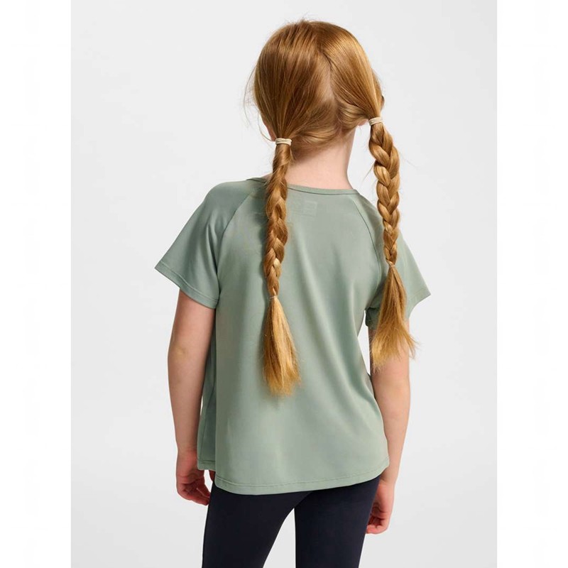 Dětské Tenisky Hummel Luna Top S/S Zelene | 461238-442