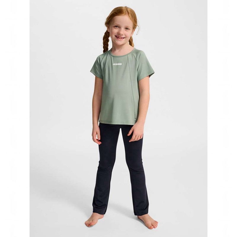 Dětské Tenisky Hummel Luna Top S/S Zelene | 461238-442