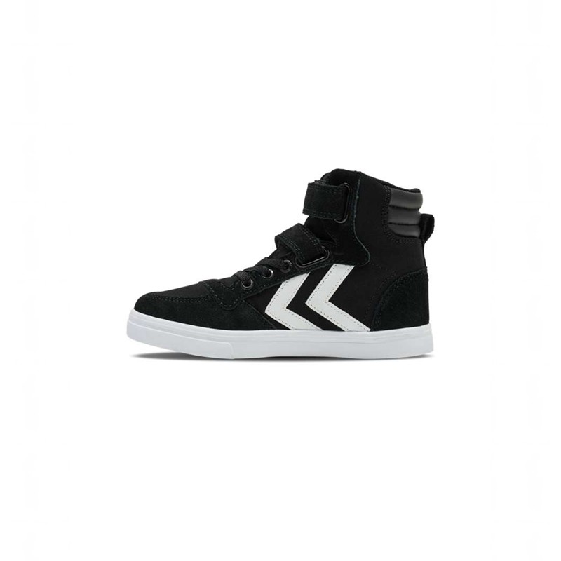 Dětské Tenisky Hummel Slimmer Stadil High Jr Černé | 039566-620