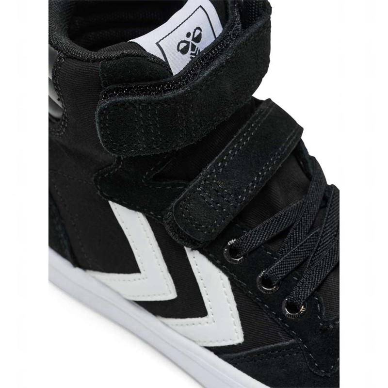 Dětské Tenisky Hummel Slimmer Stadil High Jr Černé | 039566-620