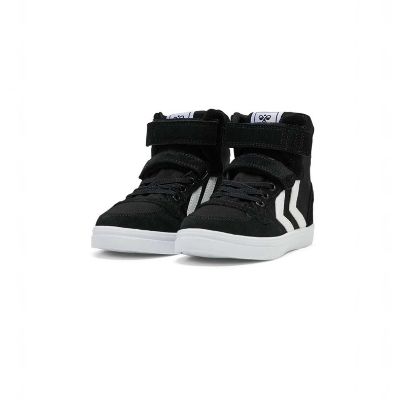Dětské Tenisky Hummel Slimmer Stadil High Jr Černé | 039566-620
