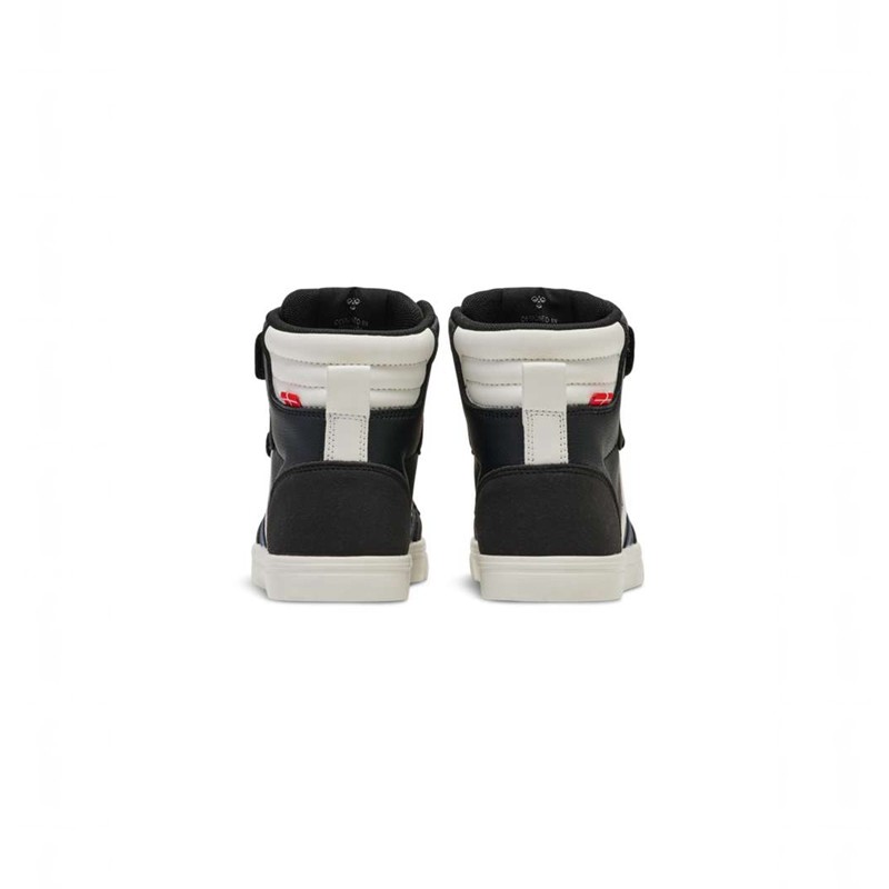 Dětské Tenisky Hummel Slimmer Stadil Leather High Jr Černé | 562173-281