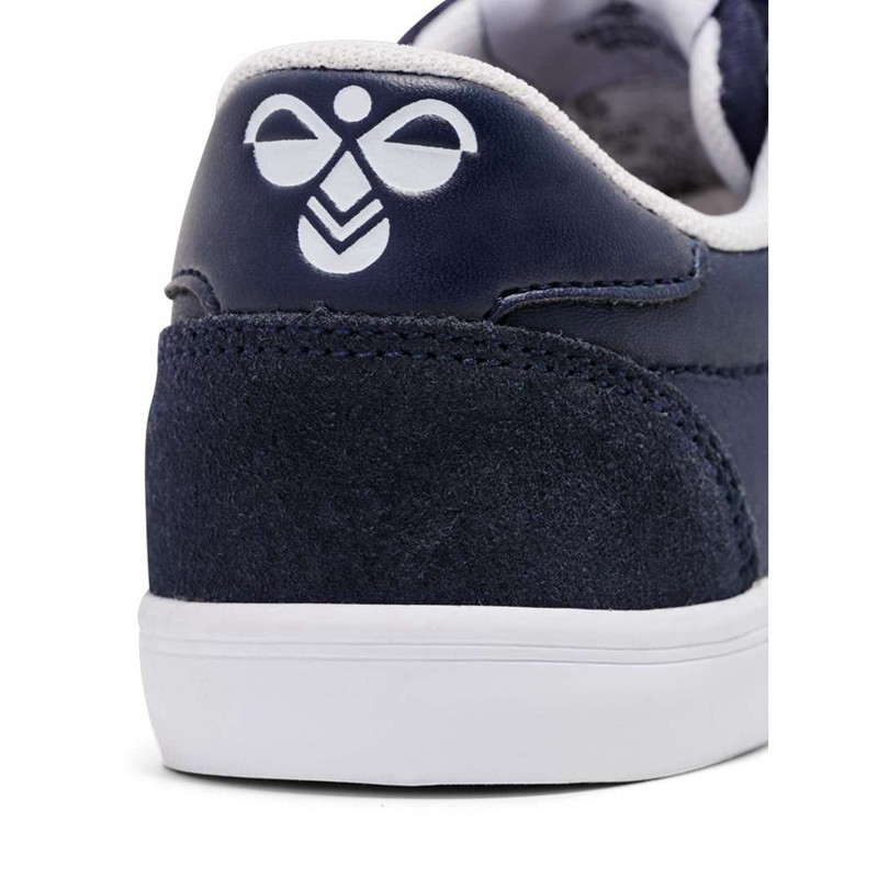 Dětské Tenisky Hummel Slimmer Stadil Leather Low Jr Tmavě Blankyt | 376467-268