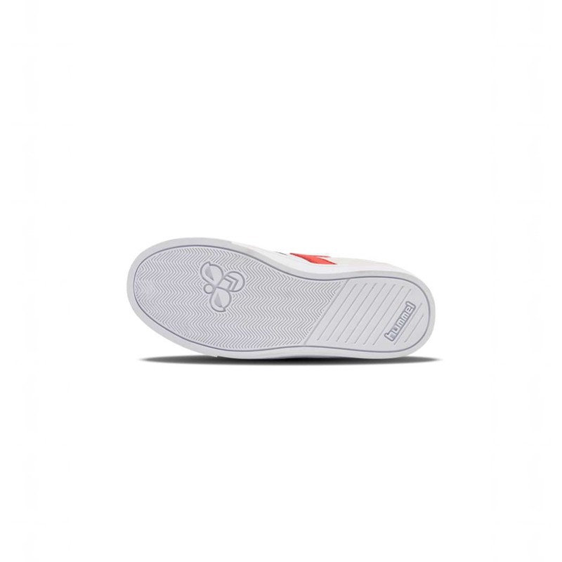 Dětské Tenisky Hummel Slimmer Stadil Leather Low Jr Bílé | 032608-292