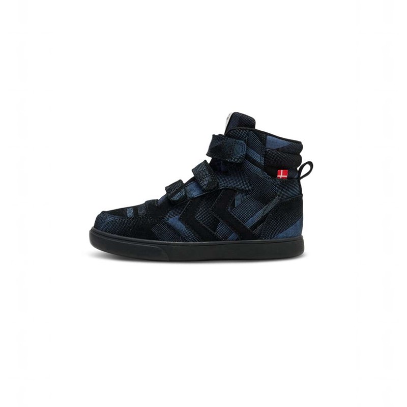Dětské Tenisky Hummel Stadil Print Jr Černé | 542068-460