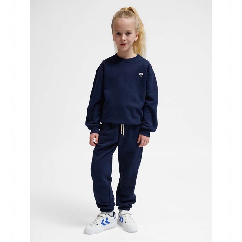 Dětské Teplákové Kalhoty Hummel Jr Loose Bee Tmavě Blankyt | 866477-569