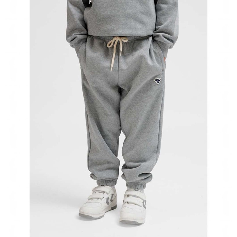 Dětské Teplákové Kalhoty Hummel Jr Loose Bee Šedé | 988891-778
