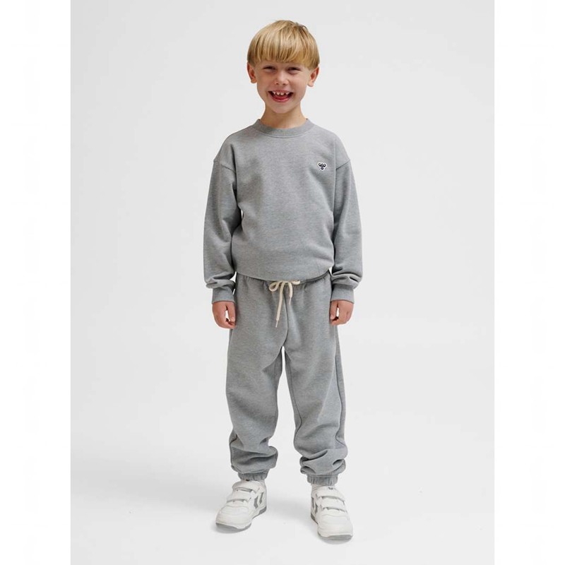 Dětské Teplákové Kalhoty Hummel Jr Loose Bee Šedé | 988891-778