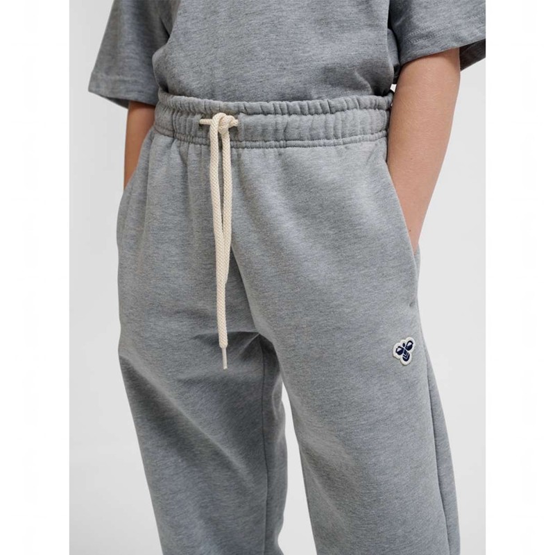 Dětské Teplákové Kalhoty Hummel Jr Loose Bee Šedé | 988891-778