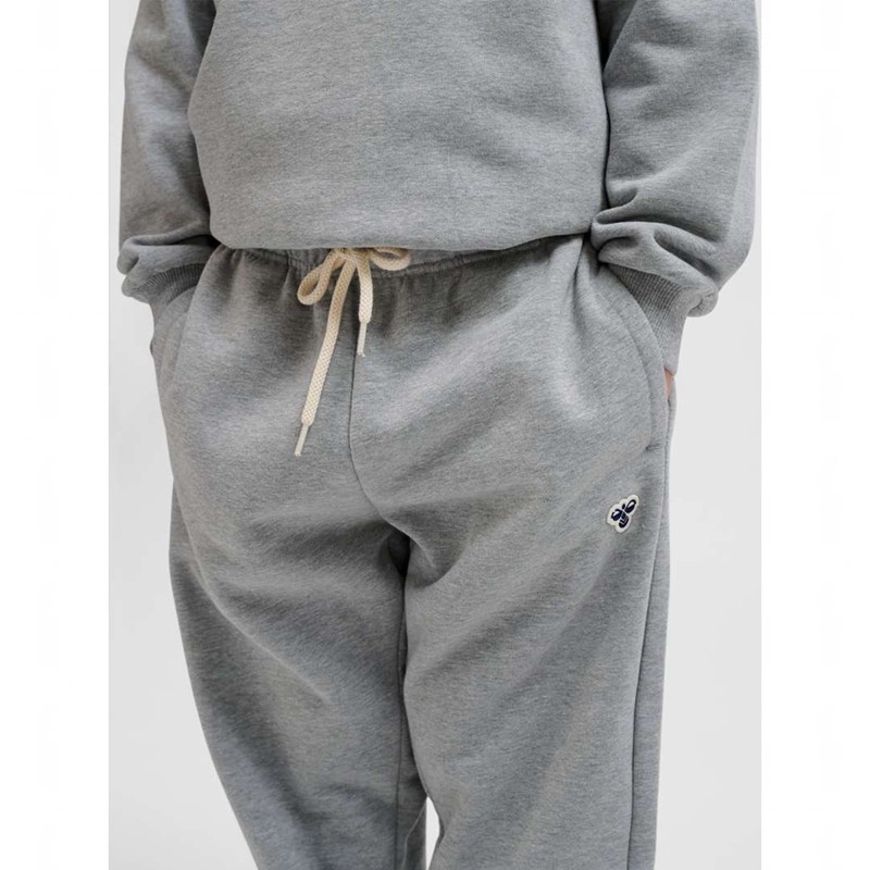 Dětské Teplákové Kalhoty Hummel Jr Loose Bee Šedé | 988891-778