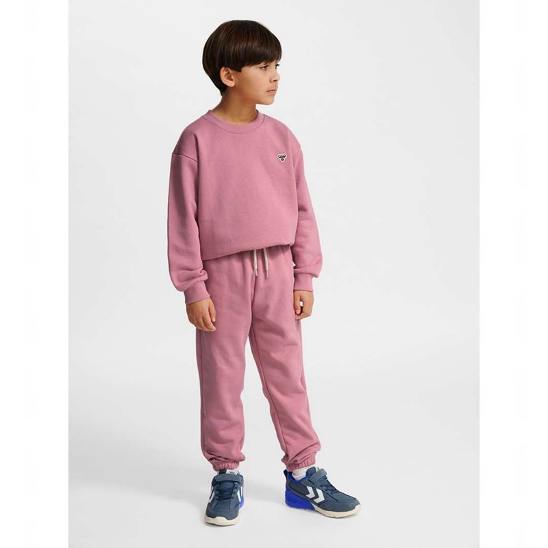 Dětské Teplákové Kalhoty Hummel Jr Loose Bee Růžové | 463426-438