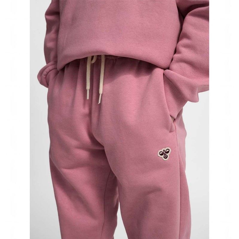 Dětské Teplákové Kalhoty Hummel Jr Loose Bee Růžové | 463426-438