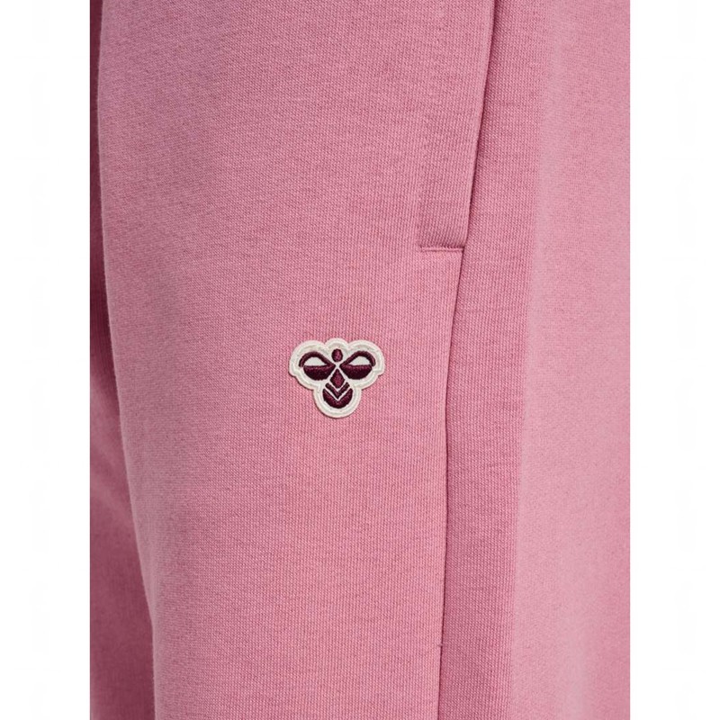 Dětské Teplákové Kalhoty Hummel Jr Loose Bee Růžové | 463426-438