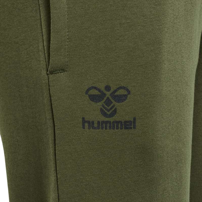 Dětské Tričko Hummel Active Olivy Zelené | 216782-786