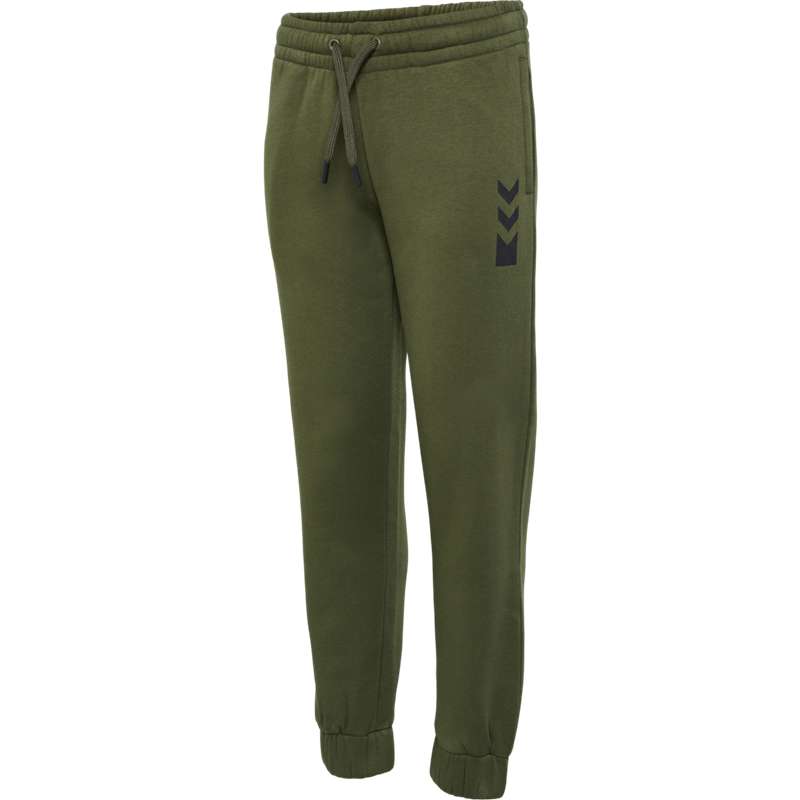 Dětské Tričko Hummel Active Olivy Zelené | 216782-786