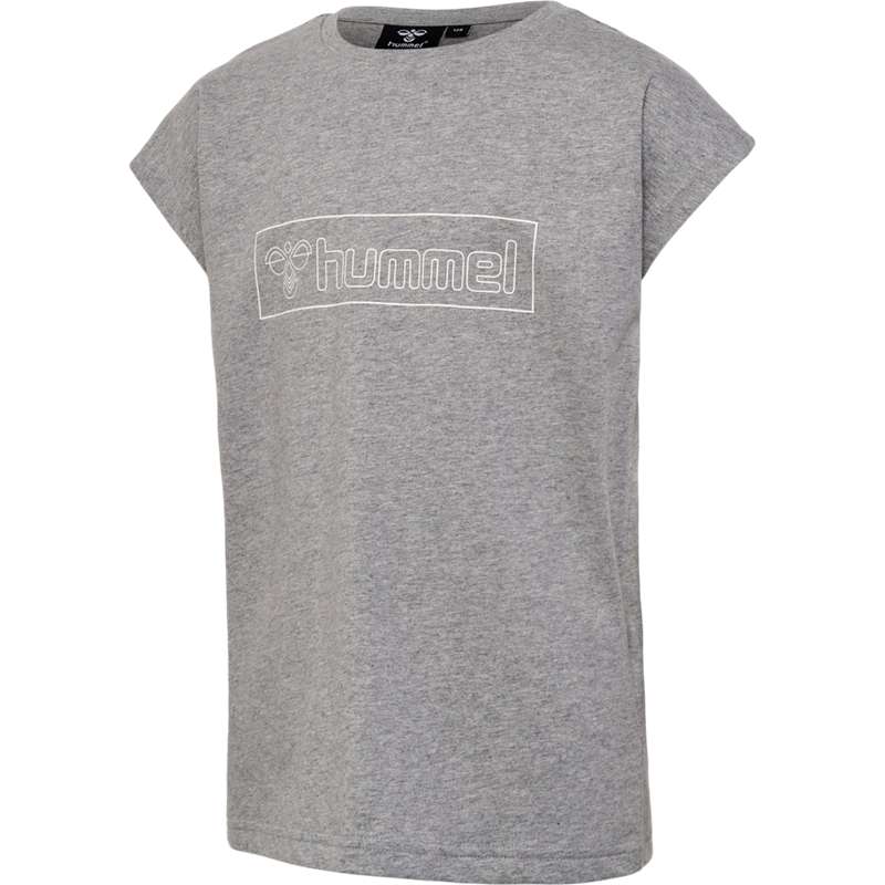 Dětské Tričko Hummel Boxline S/S 2 Pk Šedé | 291811-490
