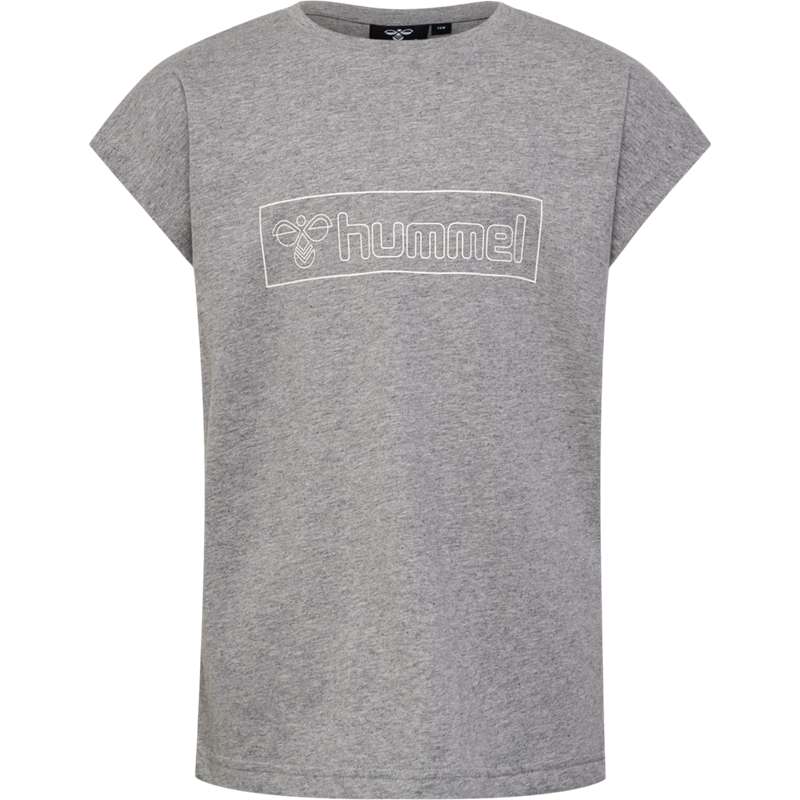 Dětské Tričko Hummel Boxline S/S 2 Pk Šedé | 291811-490