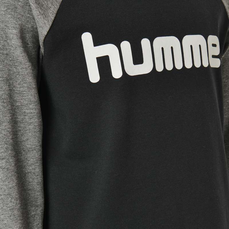 Dětské Tričko Hummel Boys L/S Černé | 898077-023