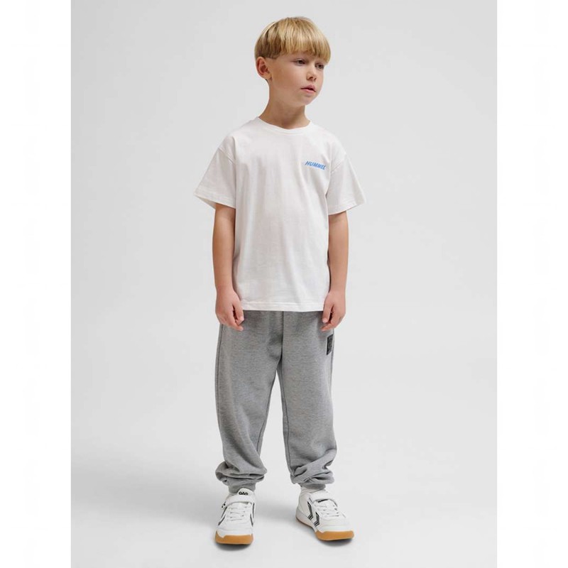 Dětské Tričko Hummel Casper S/S Bílé | 585931-302