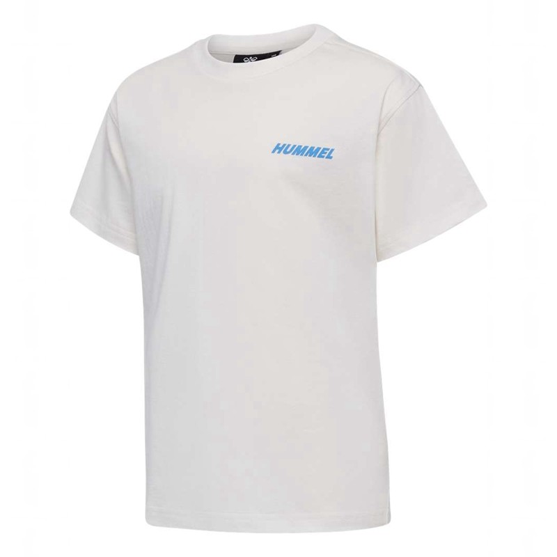 Dětské Tričko Hummel Casper S/S Bílé | 585931-302