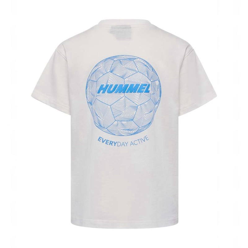 Dětské Tričko Hummel Casper S/S Bílé | 585931-302