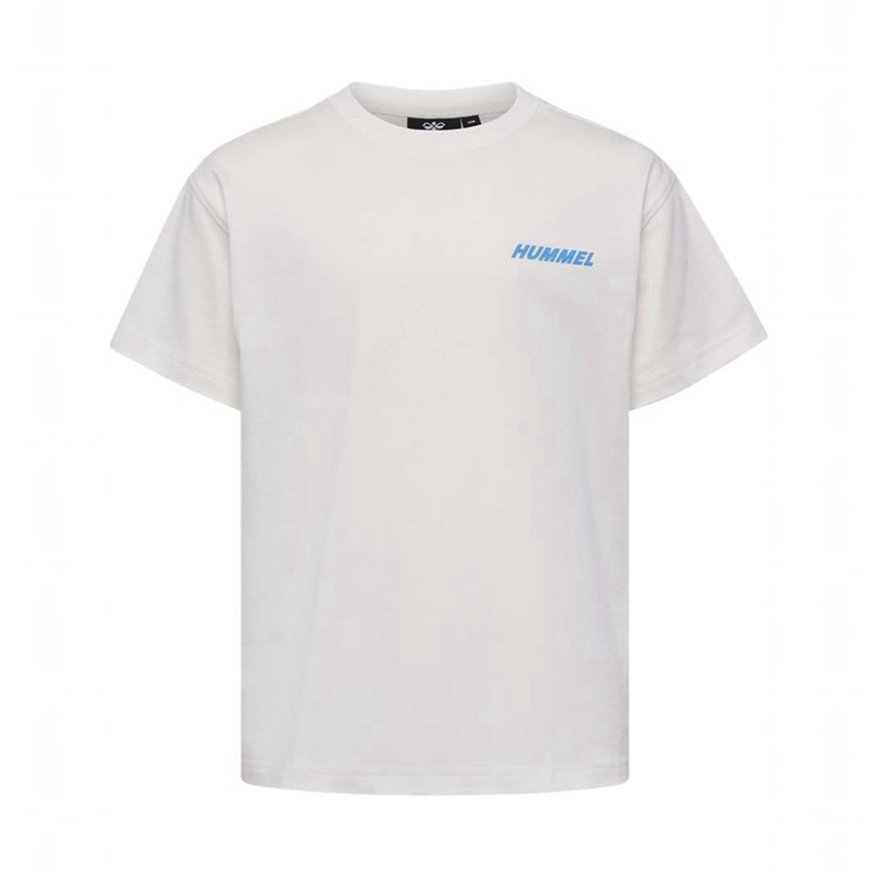 Dětské Tričko Hummel Casper S/S Bílé | 585931-302