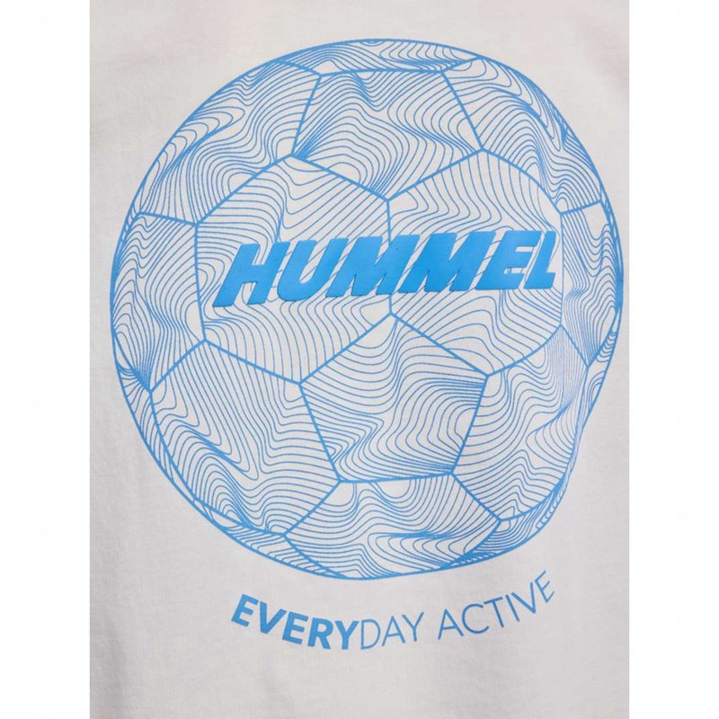 Dětské Tričko Hummel Casper S/S Bílé | 585931-302