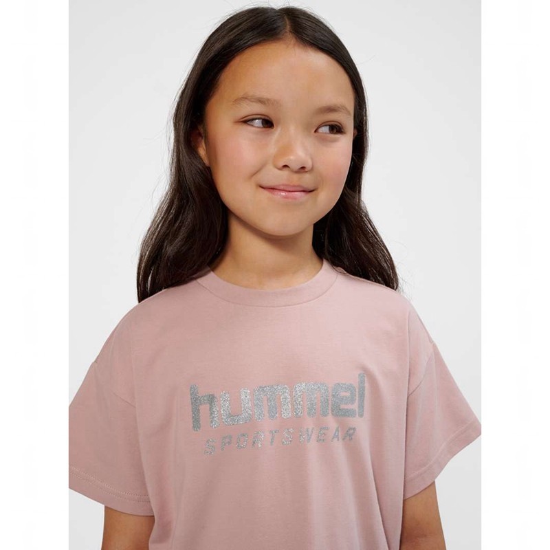 Dětské Tričko Hummel Chilli S/S Růžové | 535398-503