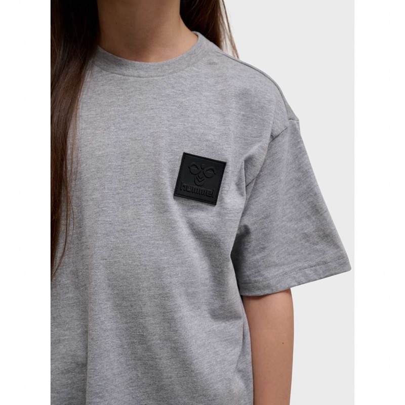Dětské Tričko Hummel Clean S/S Šedé | 346820-279