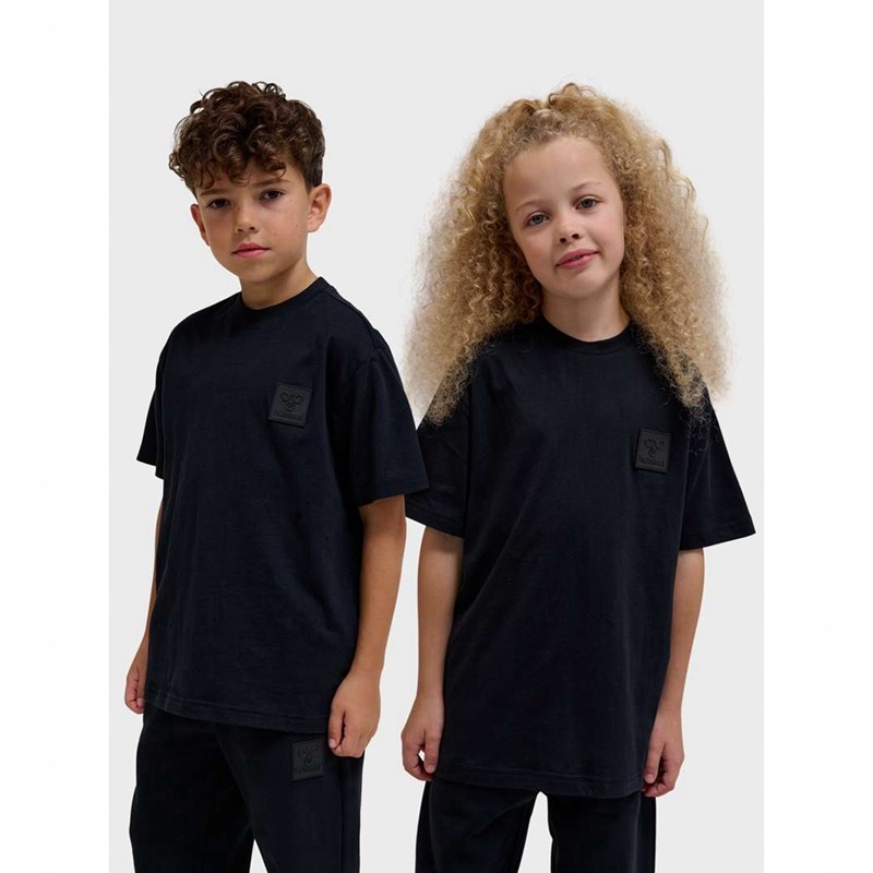 Dětské Tričko Hummel Clean S/S Černé | 491986-239