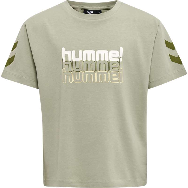 Dětské Tričko Hummel Cloud Loose S/S Šedé | 521161-218