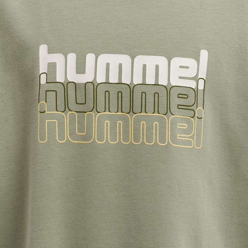 Dětské Tričko Hummel Cloud Loose S/S Šedé | 521161-218