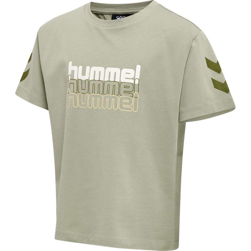 Dětské Tričko Hummel Cloud Loose S/S Šedé | 521161-218