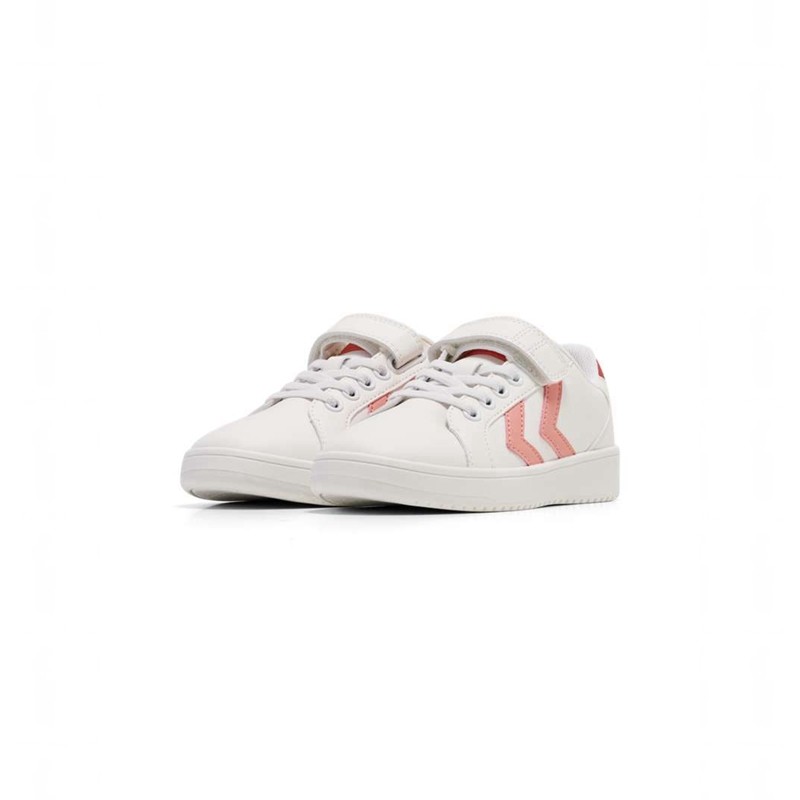 Dětské Tričko Hummel Derby Court Jr Bílé | 248255-823