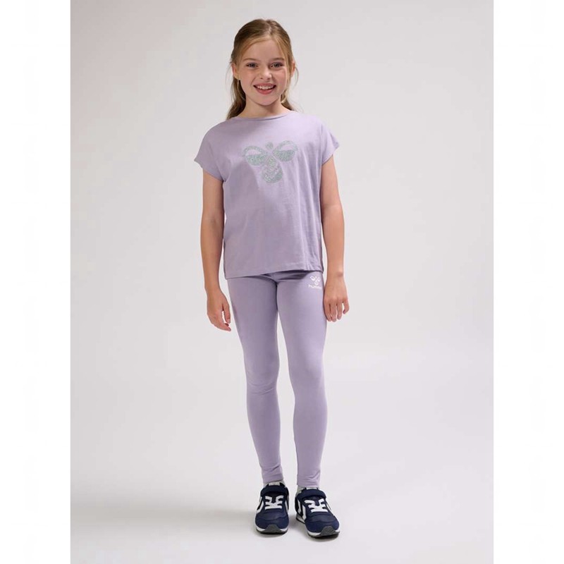 Dětské Tričko Hummel Diez S/S Levandule | 931288-234