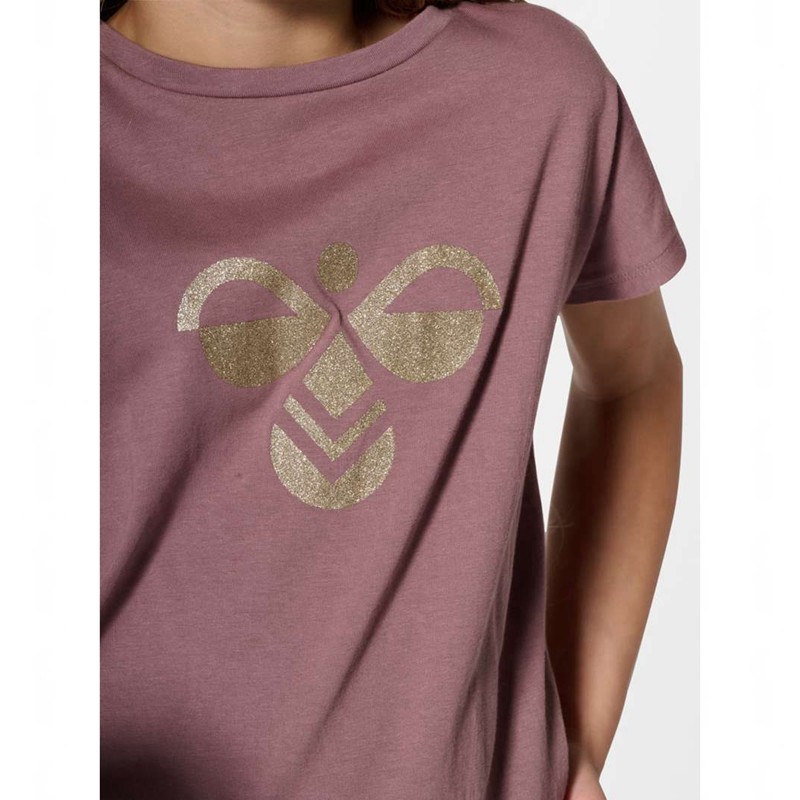 Dětské Tričko Hummel Diez S/S Růžové | 059286-825