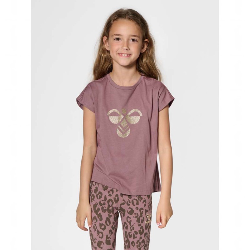 Dětské Tričko Hummel Diez S/S Růžové | 059286-825