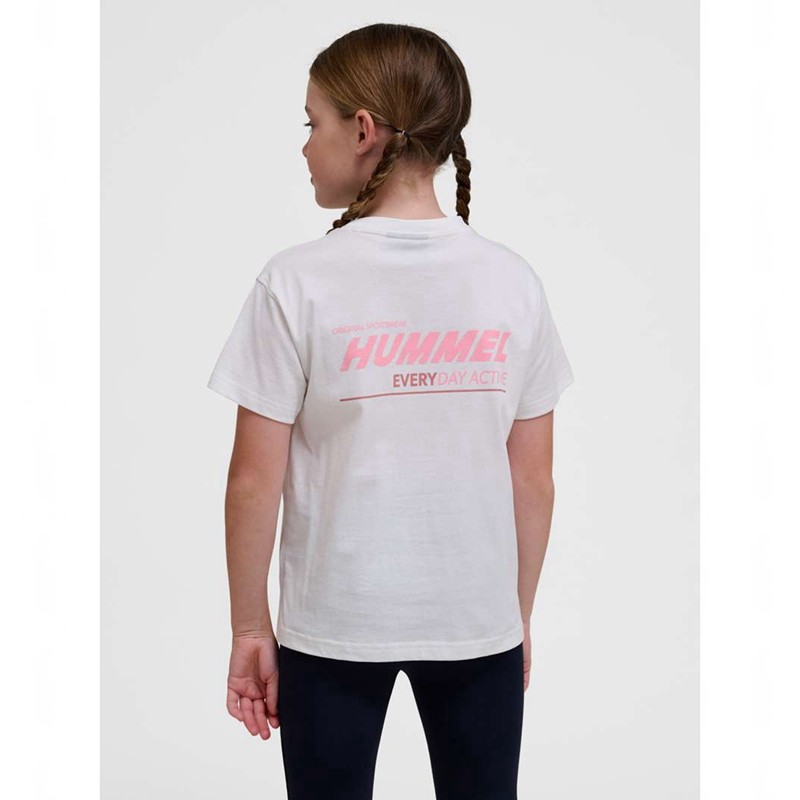 Dětské Tričko Hummel Ella S/S Bílé | 838959-821