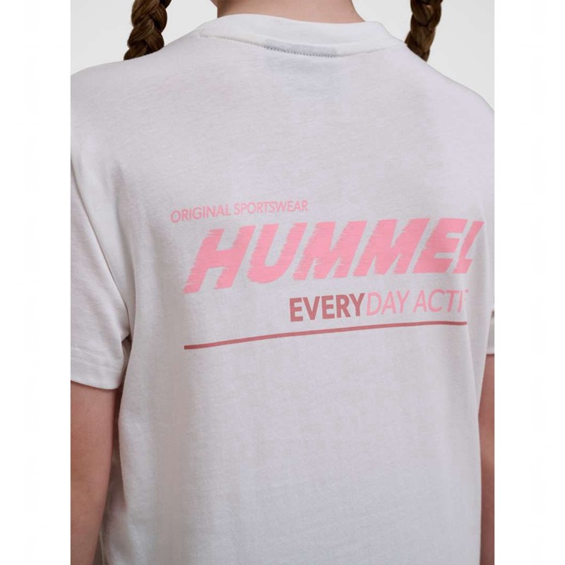 Dětské Tričko Hummel Ella S/S Bílé | 838959-821