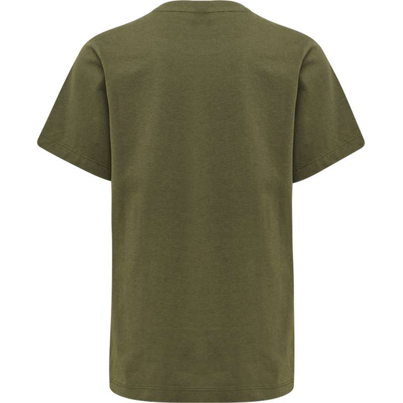 Dětské Tričko Hummel Fast S/S Olivy Zelené | 350198-738