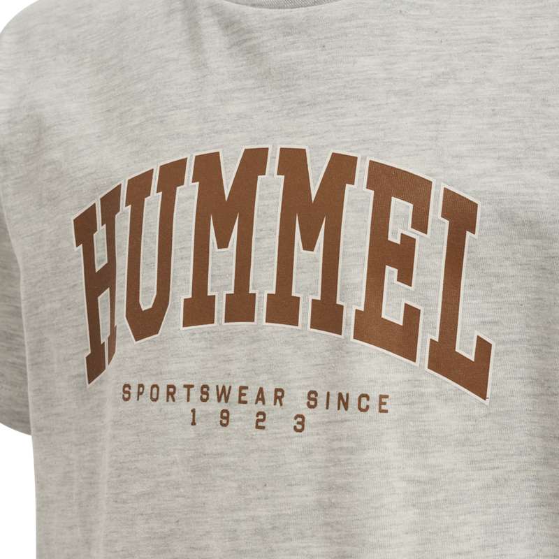 Dětské Tričko Hummel Fast S/S Šedé | 076752-296