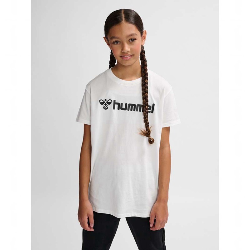 Dětské Tričko Hummel Go 2.0 Logo S/S Bílé | 562548-236