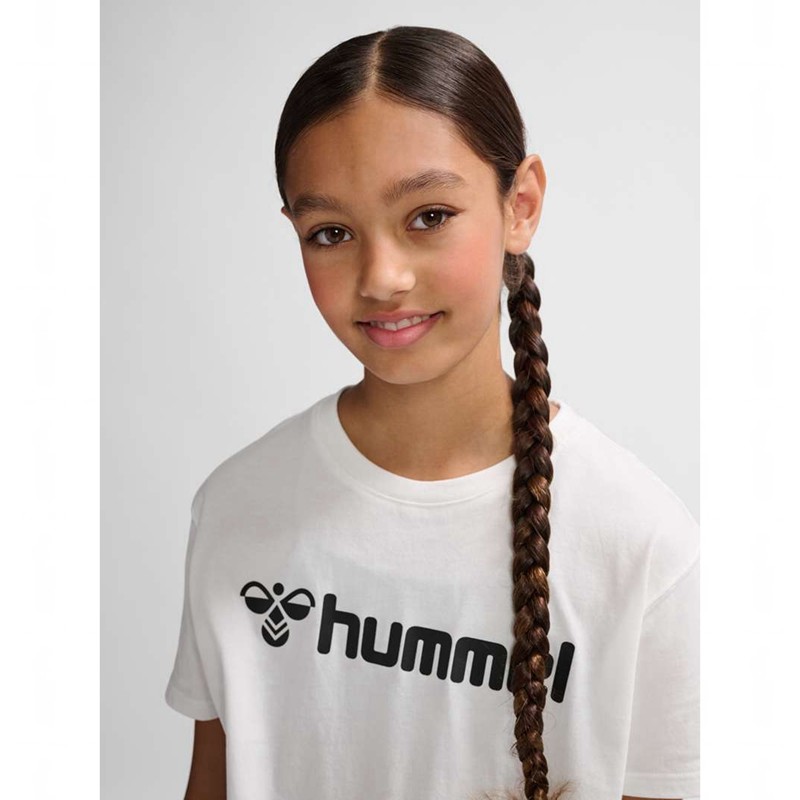 Dětské Tričko Hummel Go 2.0 Logo S/S Bílé | 562548-236