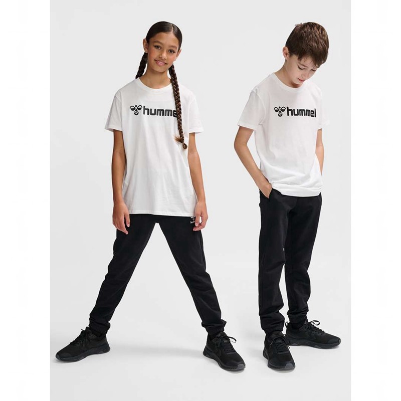 Dětské Tričko Hummel Go 2.0 Logo S/S Bílé | 562548-236