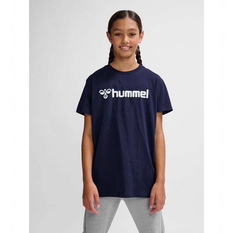 Dětské Tričko Hummel Go 2.0 Logo S/S Tmavě Blankyt | 898404-430
