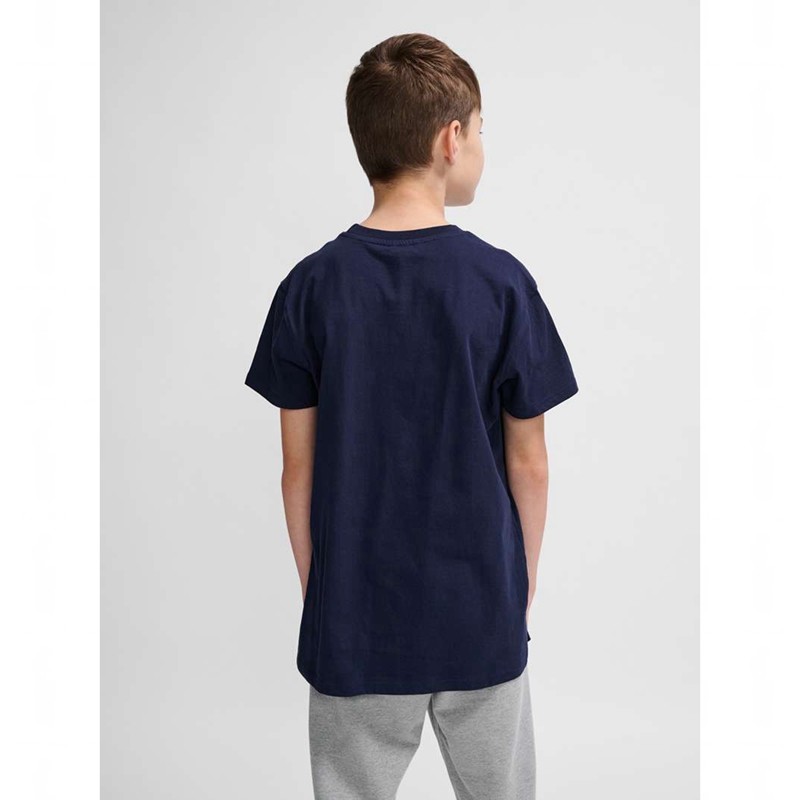 Dětské Tričko Hummel Go 2.0 Logo S/S Tmavě Blankyt | 898404-430