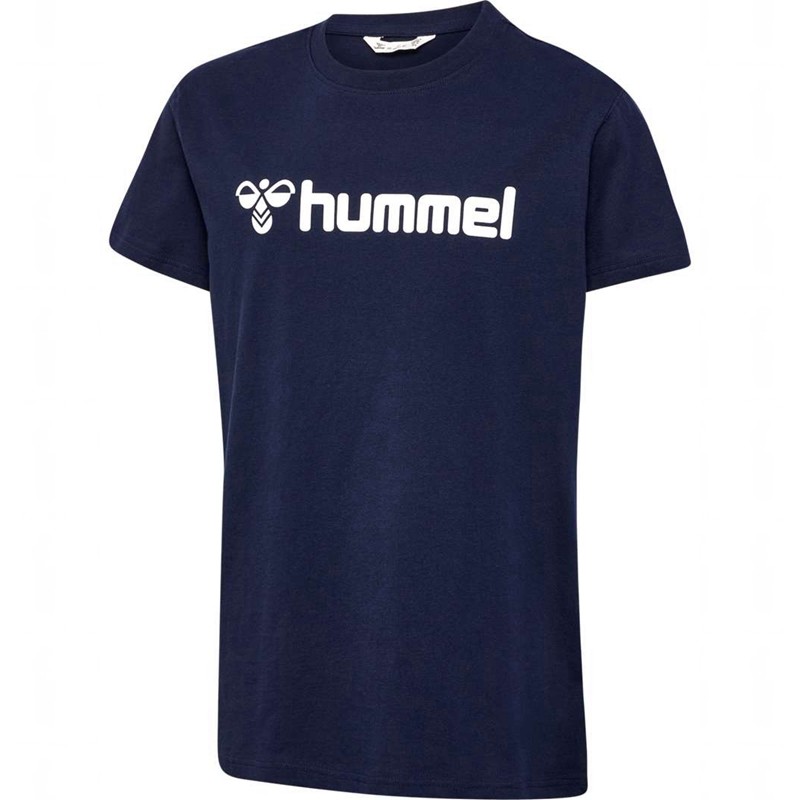 Dětské Tričko Hummel Go 2.0 Logo S/S Tmavě Blankyt | 898404-430