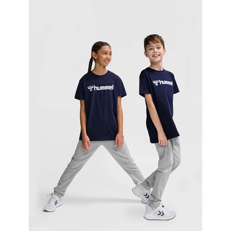 Dětské Tričko Hummel Go 2.0 Logo S/S Tmavě Blankyt | 898404-430