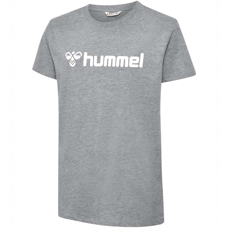Dětské Tričko Hummel Go 2.0 Logo S/S Šedé | 678384-943