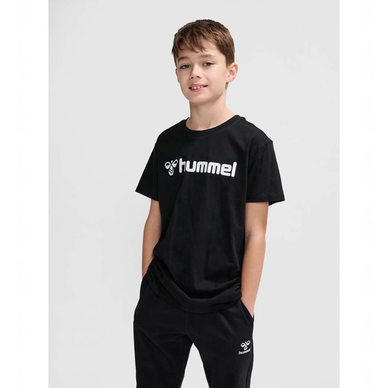 Dětské Tričko Hummel Go 2.0 Logo S/S Černé | 252565-748